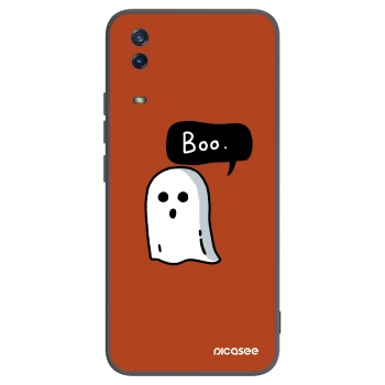 Picasee Vivo Y11s Hülle - Schwarzes Silikon - Boo