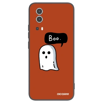 Picasee Vivo Y72 5G Hülle - Schwarzes Silikon - Boo