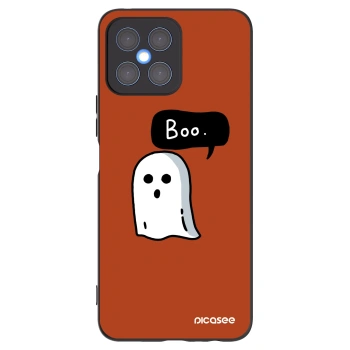Picasee Honor X8 4G Hülle - Schwarzes Silikon - Boo
