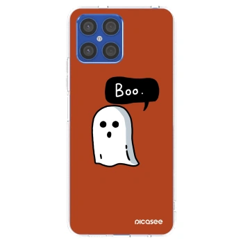 Picasee Honor X8 4G Hülle - Transparentes Silikon - Boo