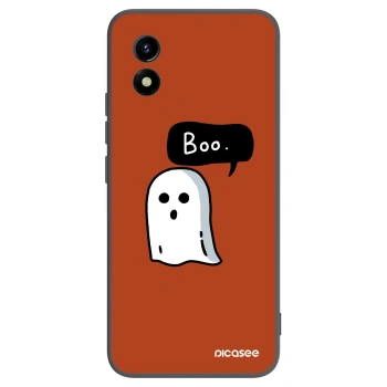 Picasee Vivo Y01 Hülle - Schwarzes Silikon - Boo