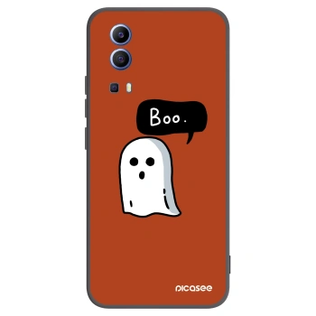 Picasee Vivo Y52 5G Hülle - Schwarzes Silikon - Boo