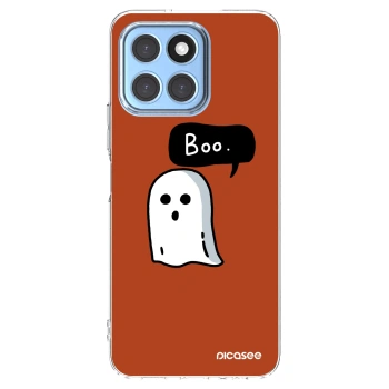 Picasee Honor X8 5G Hülle - Transparentes Silikon - Boo