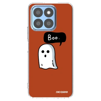 Picasee Honor X8b Hülle - Transparentes Silikon - Boo