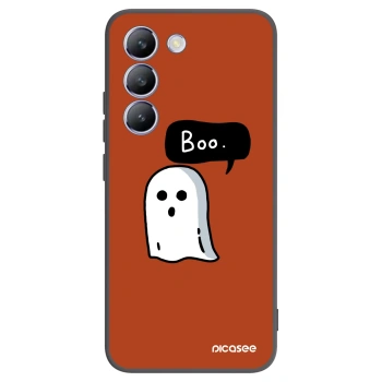 Picasee Vivo V40 SE 5G Hülle - Schwarzes Silikon - Boo