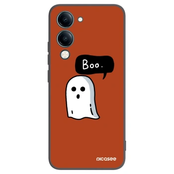 Picasee Vivo Y29s 5G Hülle - Schwarzes Silikon - Boo