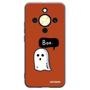 Picasee Honor Magic8 Lite 5G Hülle - Schwarzes Silikon - Boo