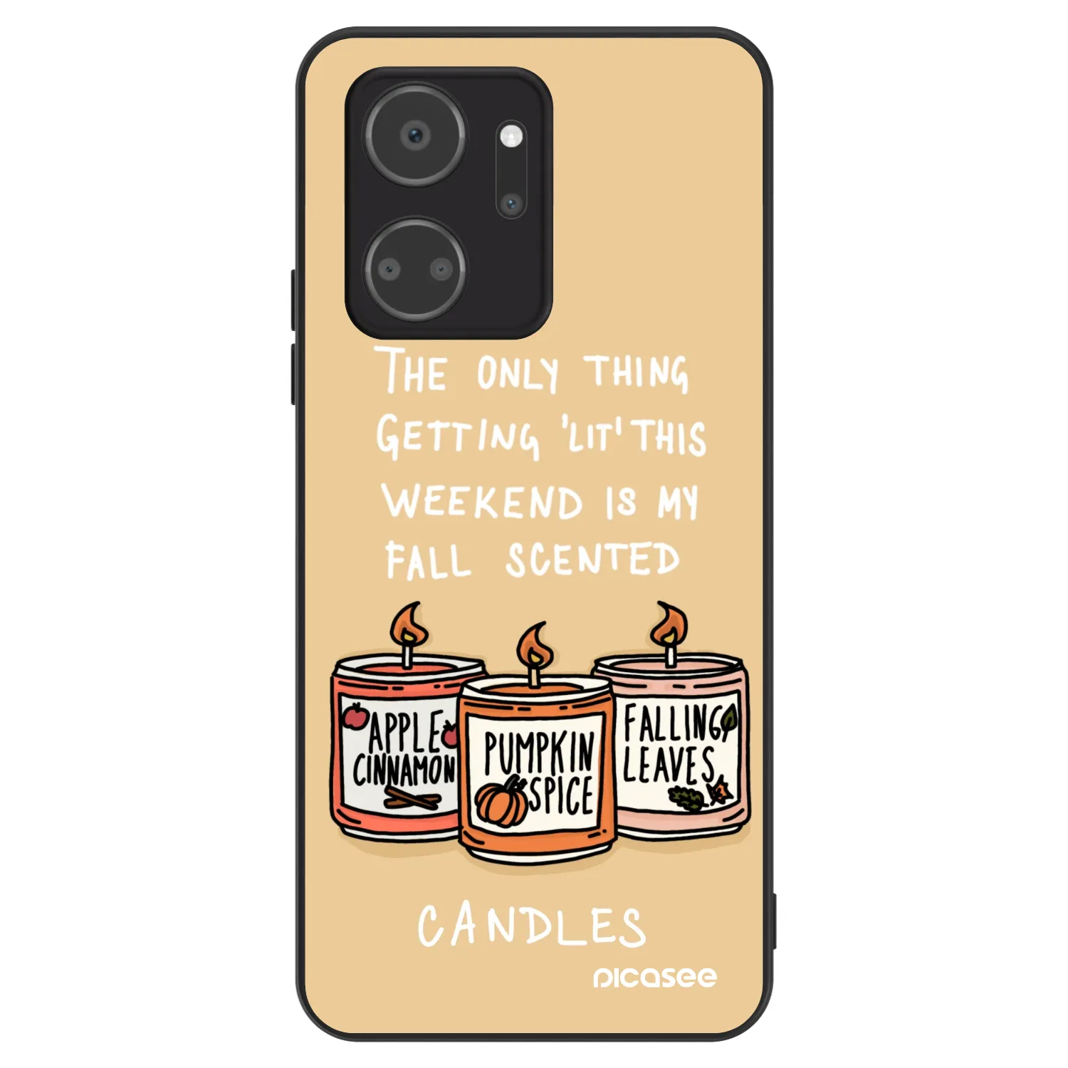 Picasee ULTIMATE CASE für Honor X7a - Candles