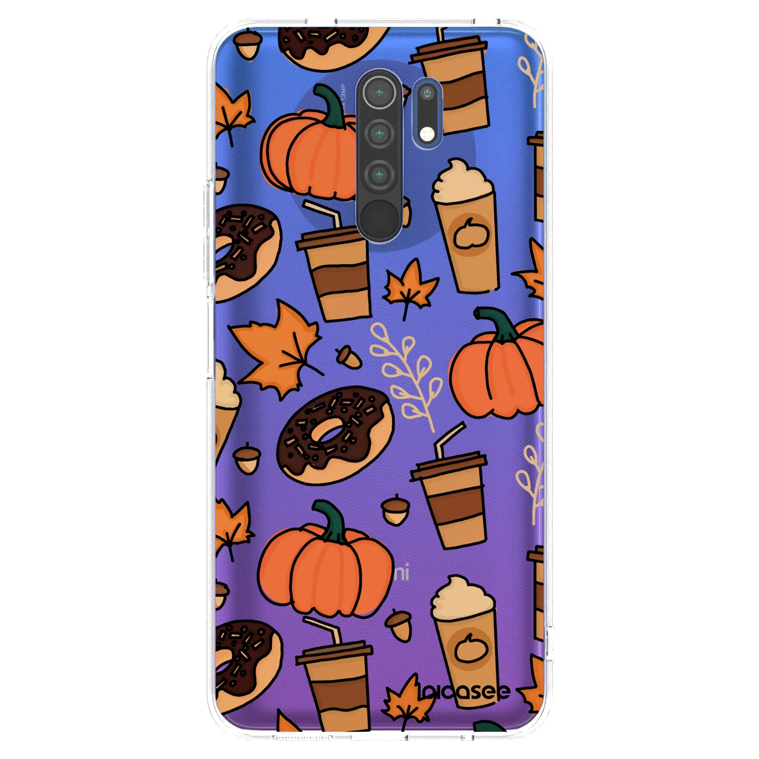 Picasee Xiaomi Redmi 9 Hülle - Transparentes Silikon - Fallovers