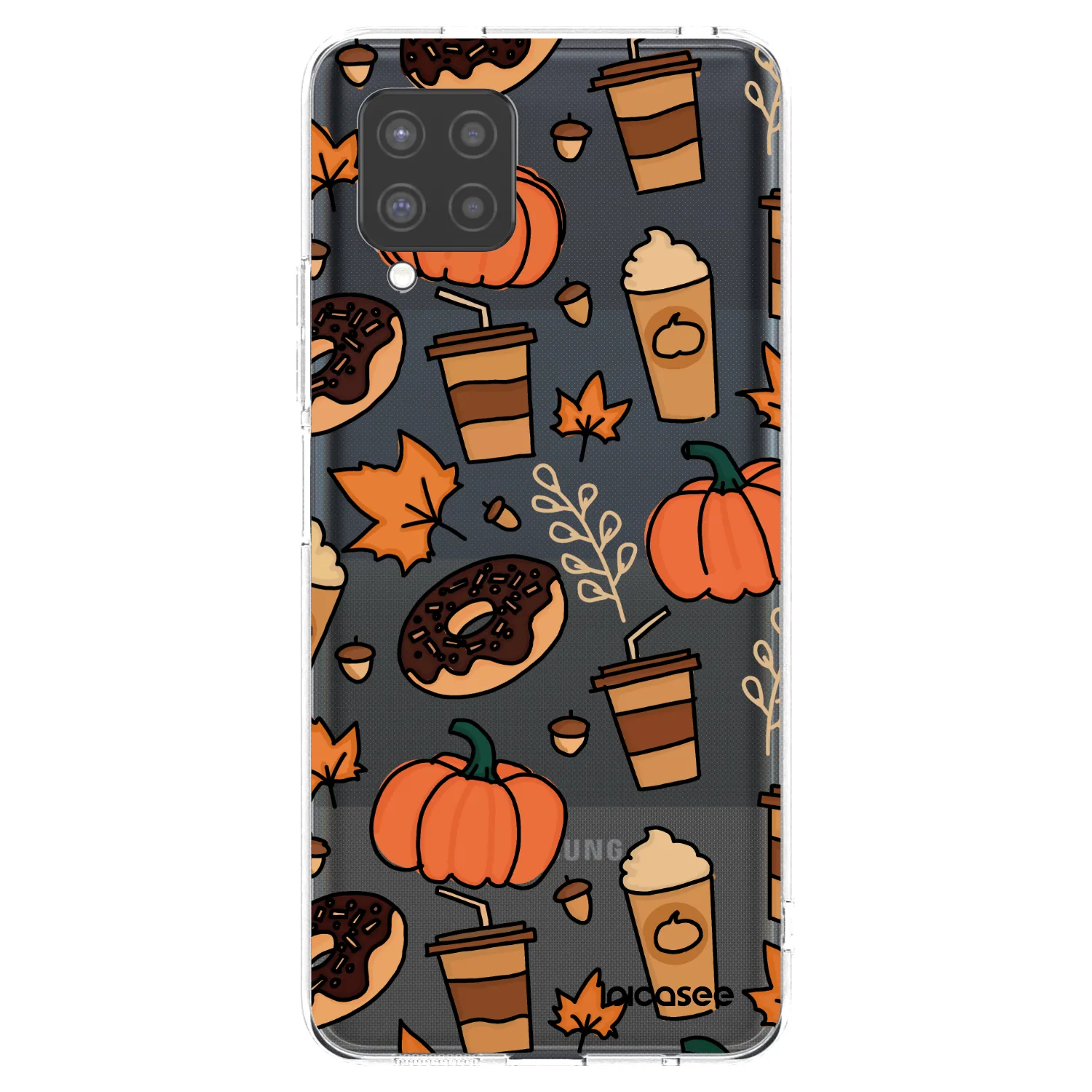 Picasee Samsung Galaxy A42 A426B Hülle - Transparentes Silikon - Fallovers