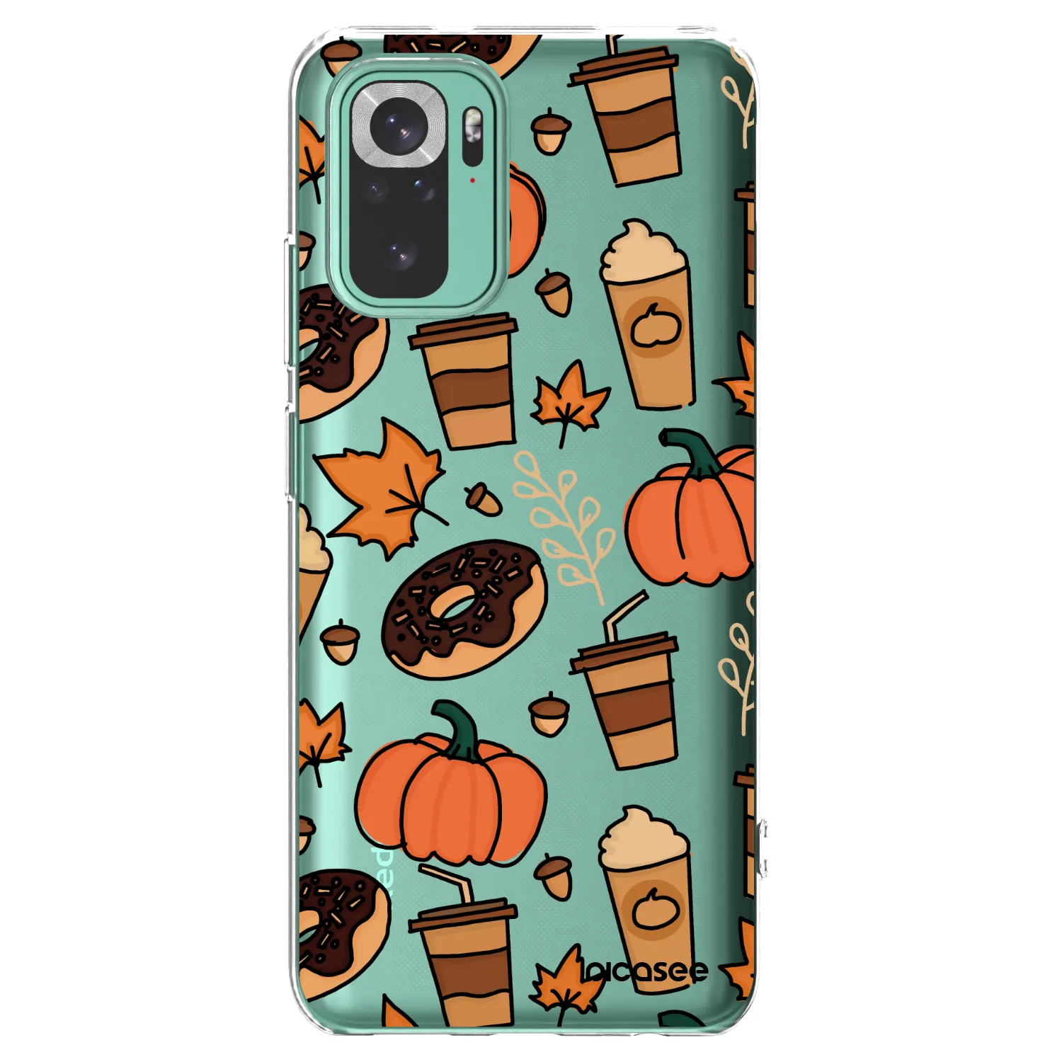 Picasee Xiaomi Redmi Note 10 Pro Hülle - Transparentes Silikon - Fallovers