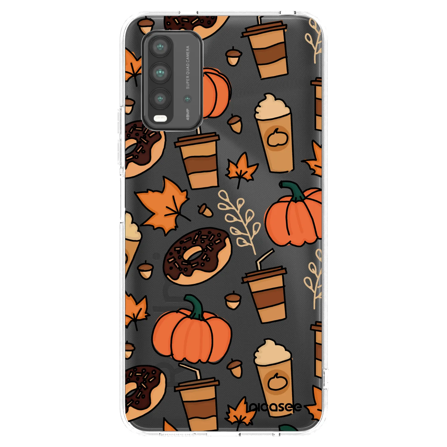 Picasee Xiaomi Redmi 9T Hülle - Schwarzes Silikon - Fallovers