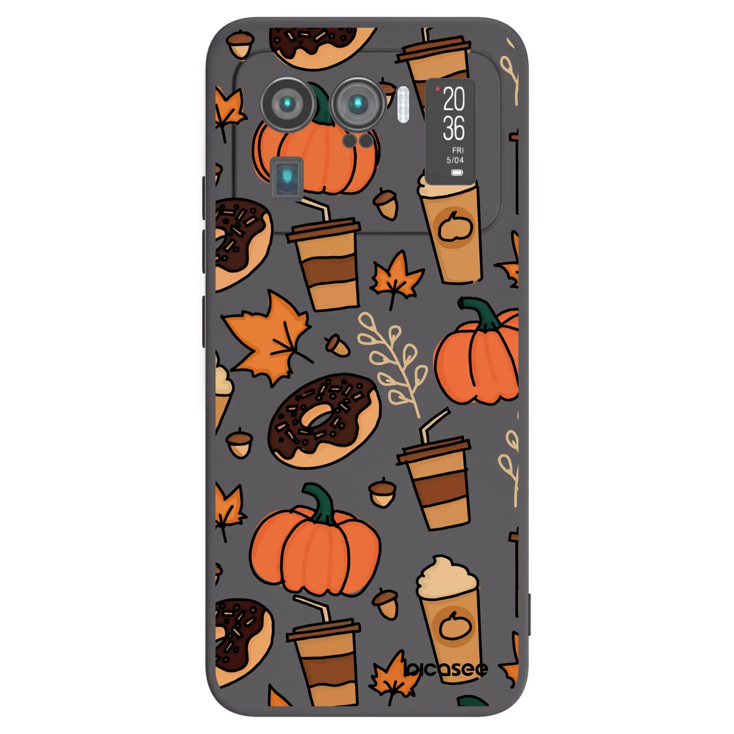 Picasee Xiaomi Mi 11 Ultra Hülle - Schwarzes Silikon - Fallovers
