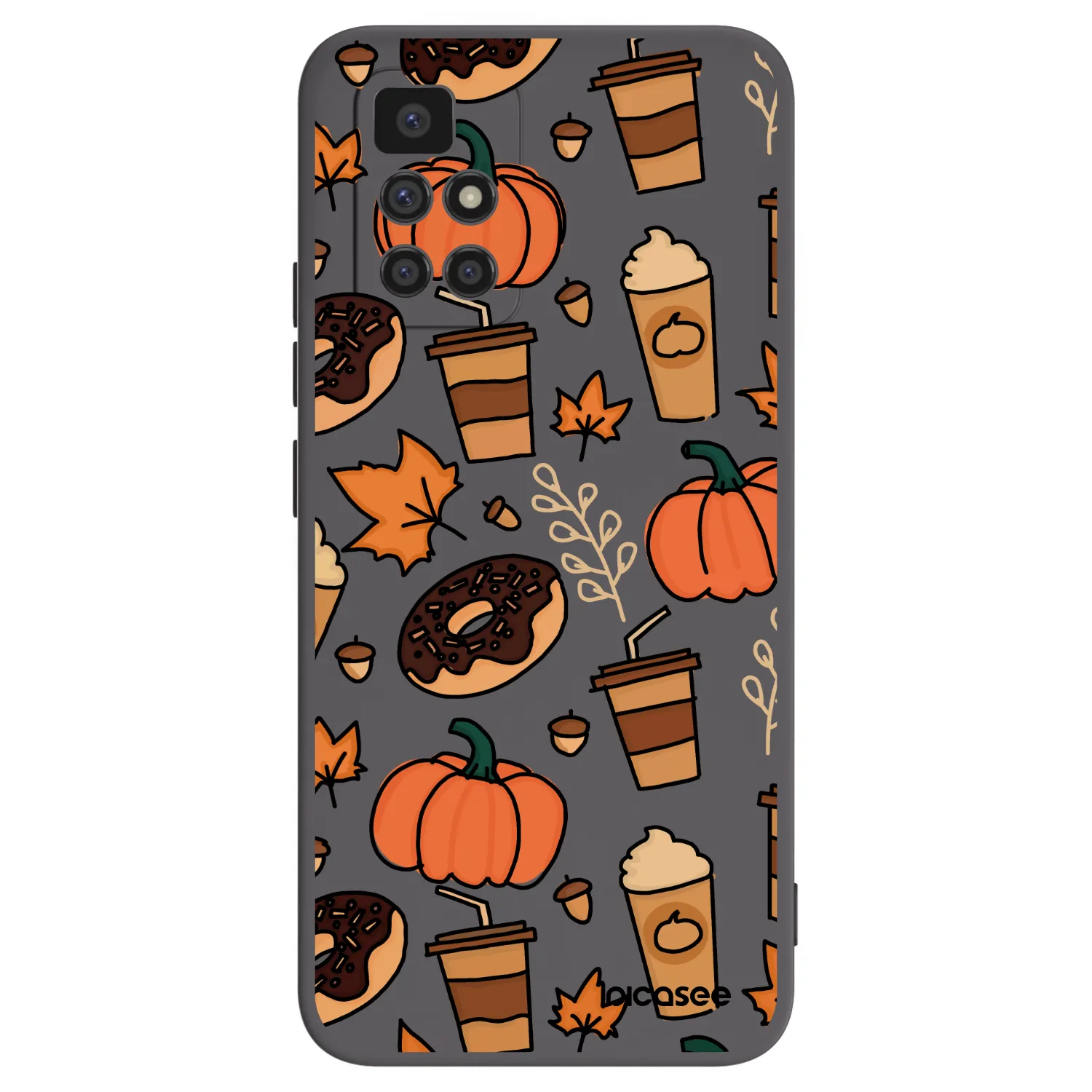 Picasee Xiaomi Redmi 10 Hülle - Schwarzes Silikon - Fallovers