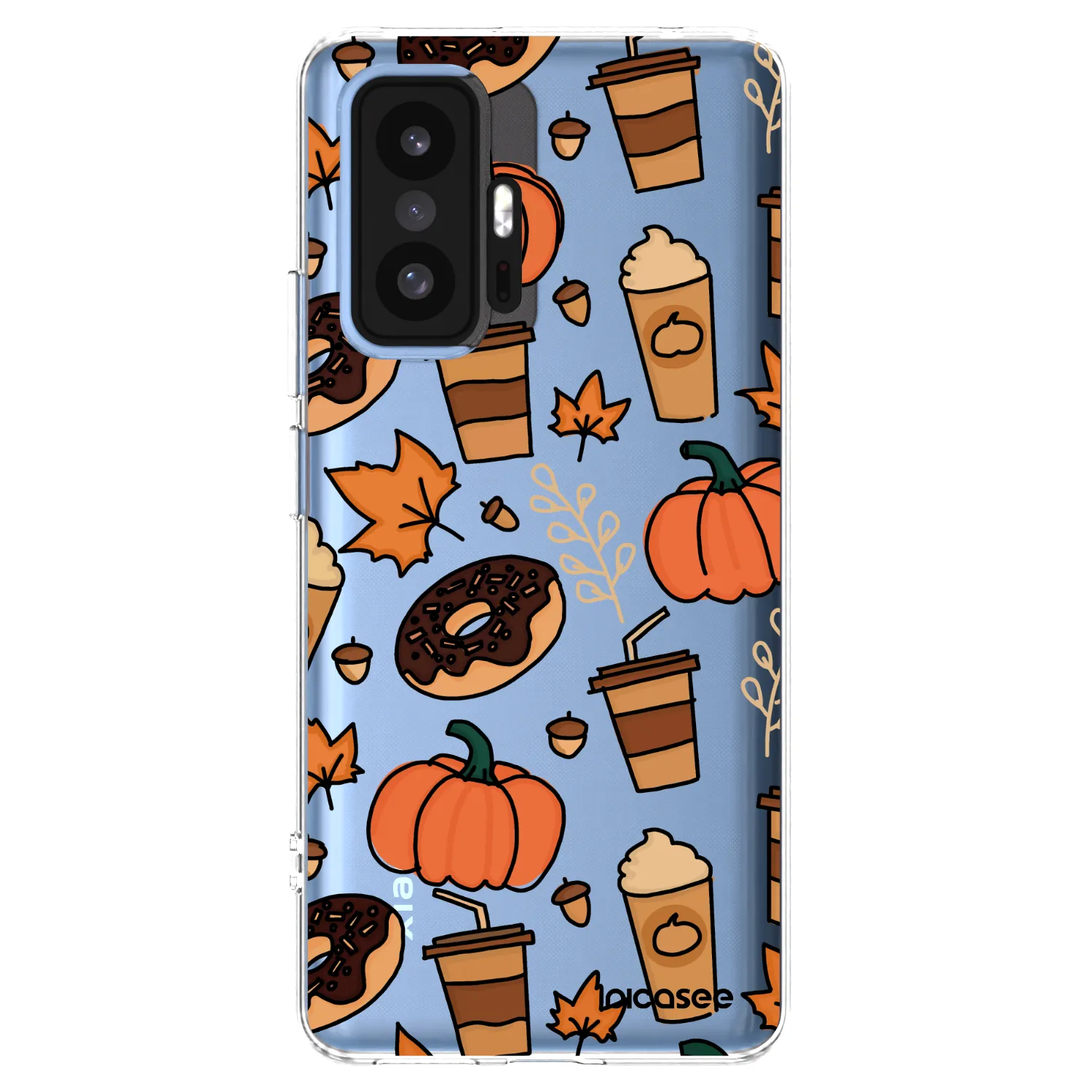 Picasee Xiaomi 11T Hülle - Transparentes Silikon - Fallovers