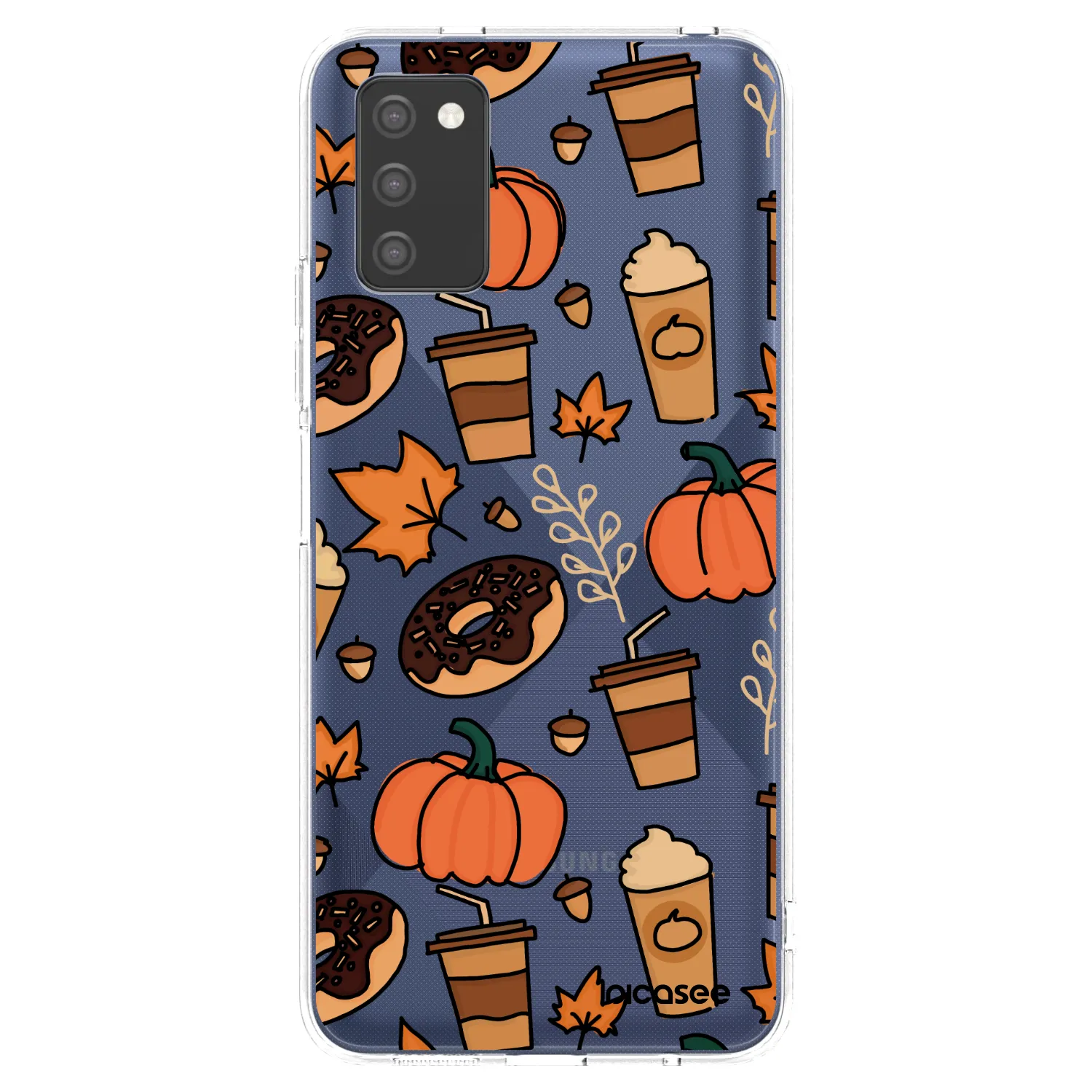 Picasee Samsung Galaxy A03s A037G Hülle - Transparentes Silikon - Fallovers