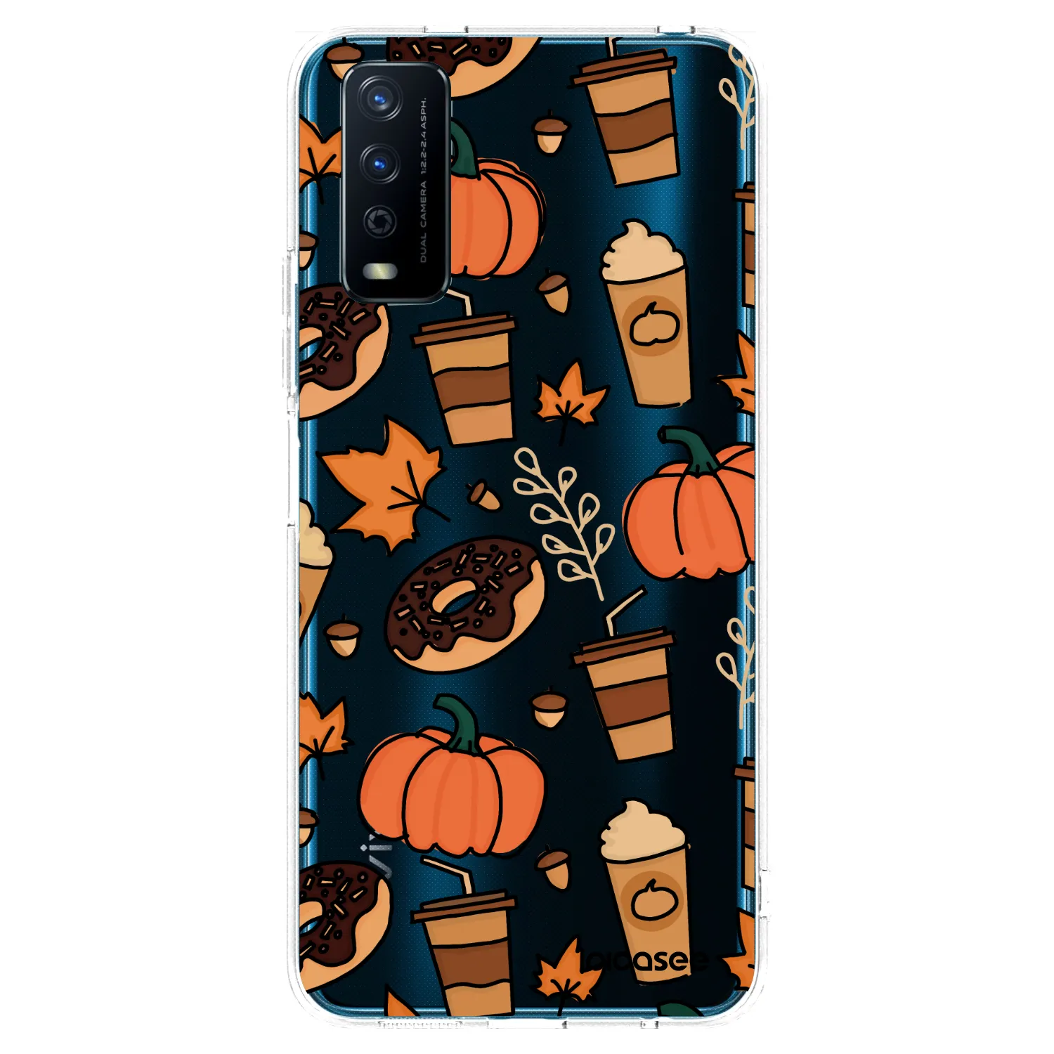 Picasee Vivo Y11s Hülle - Transparentes Silikon - Fallovers