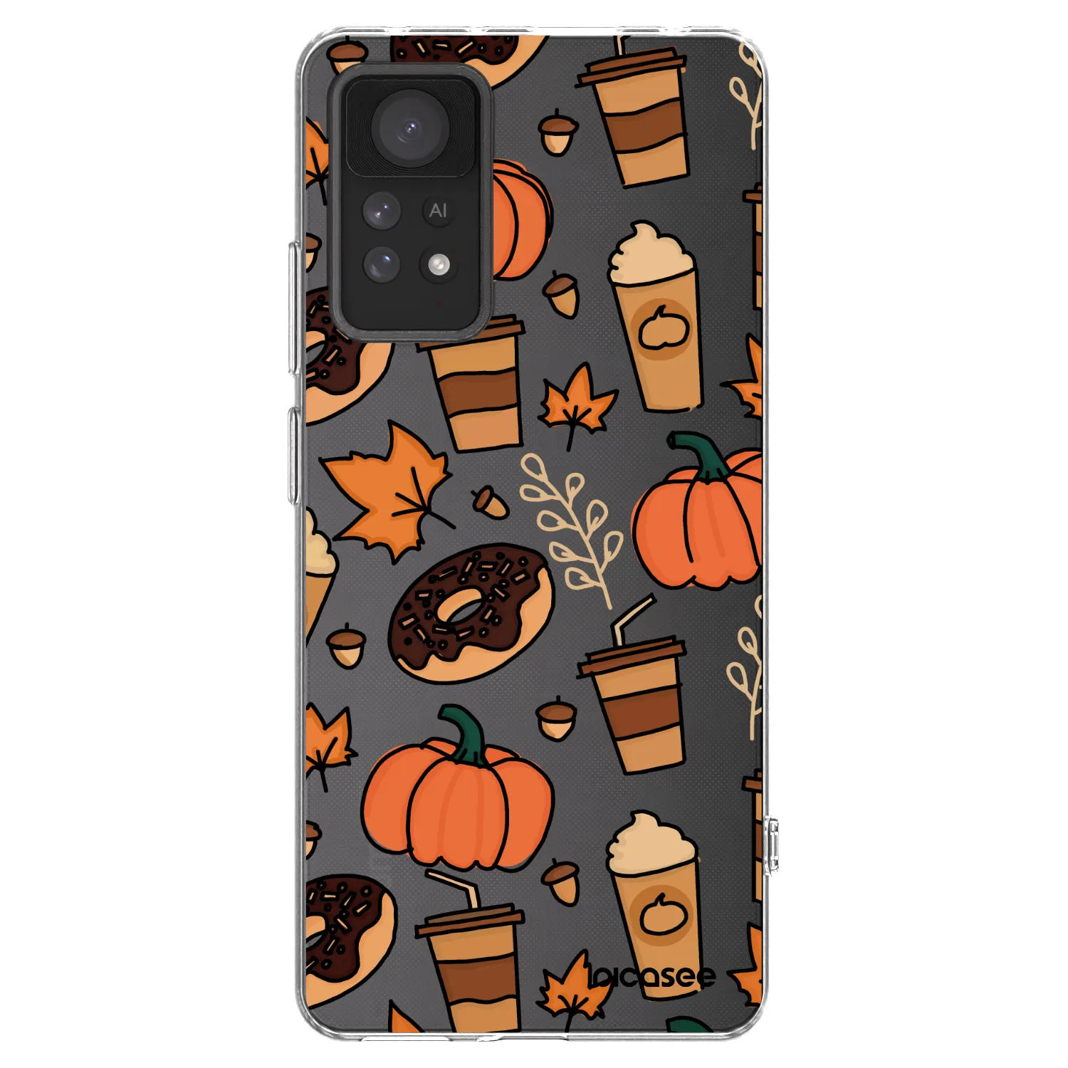 Picasee Xiaomi Redmi Note 11 Pro 5G Hülle - Transparentes Silikon - Fallovers
