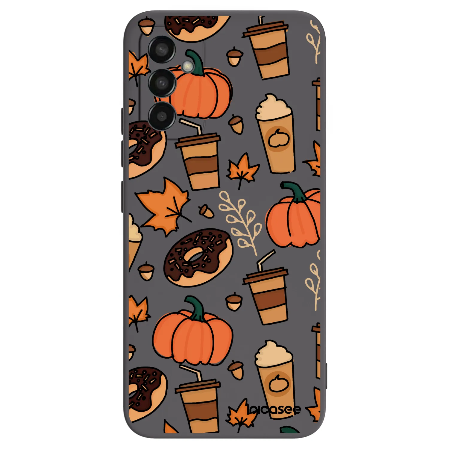Picasee Samsung Galaxy M13 M135F Hülle - Schwarzes Silikon - Fallovers