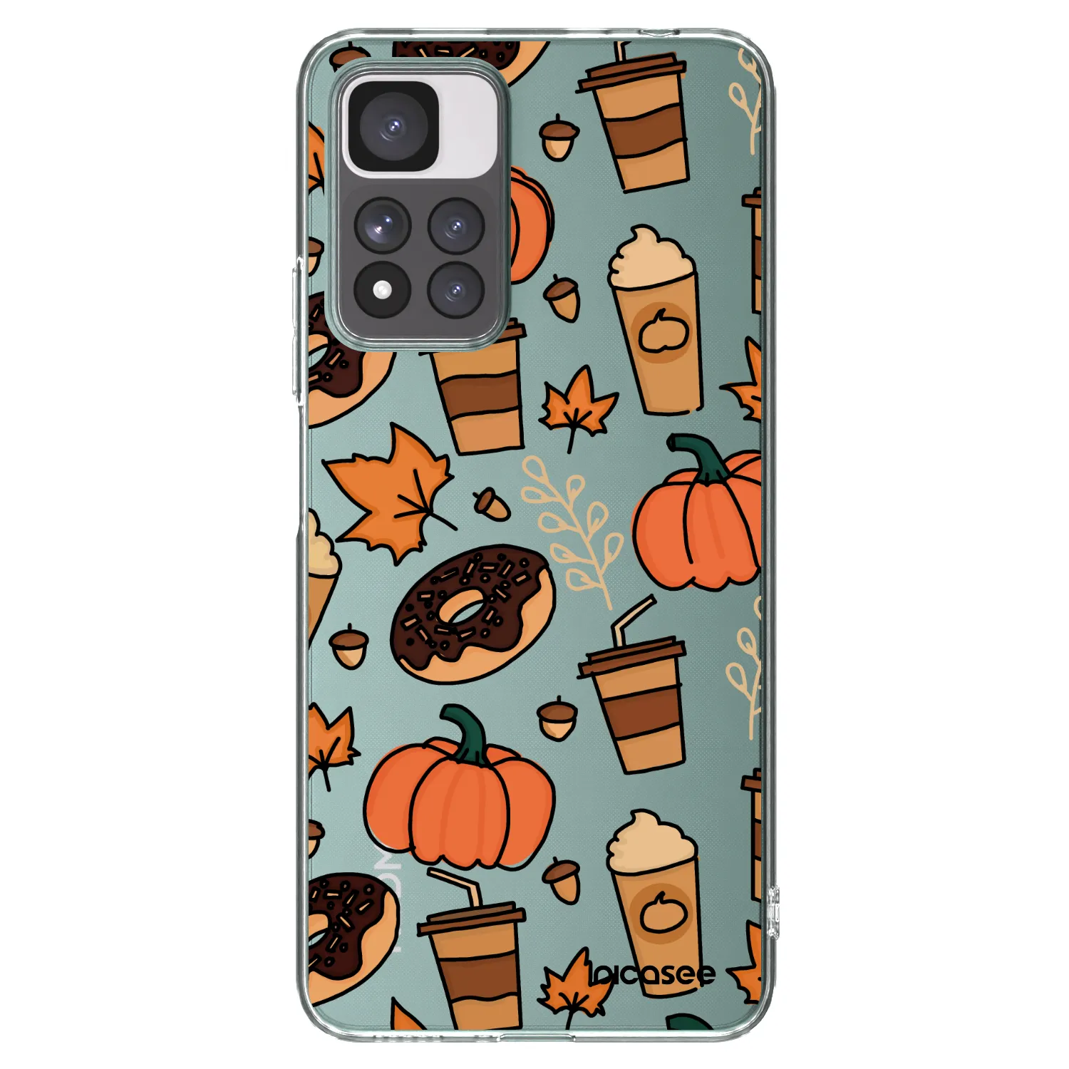 Picasee Xiaomi Redmi Note 11 Pro+ 5G Hülle - Transparentes Silikon - Fallovers