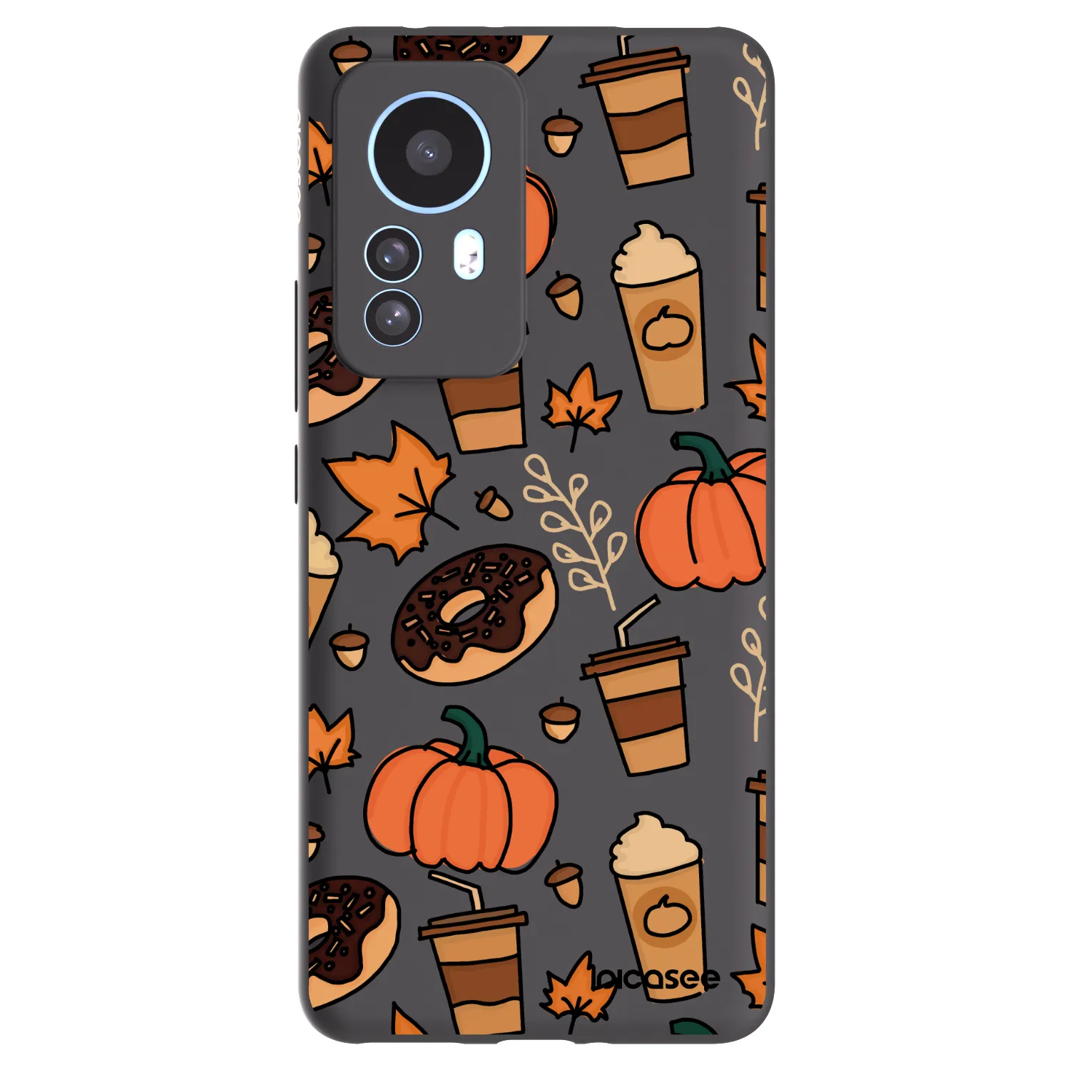 Picasee Xiaomi 12T Pro Hülle - Schwarzes Silikon - Fallovers