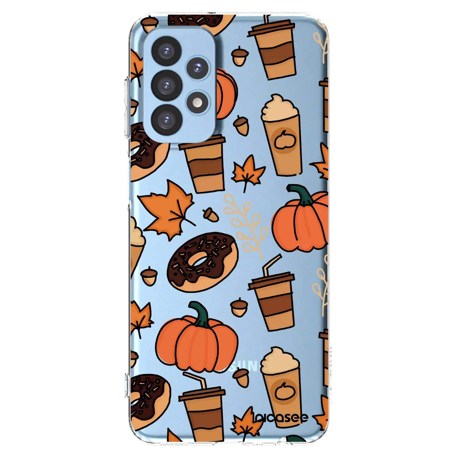 Picasee Samsung Galaxy A23 A235F 4G Hülle - Transparentes Silikon - Fallovers