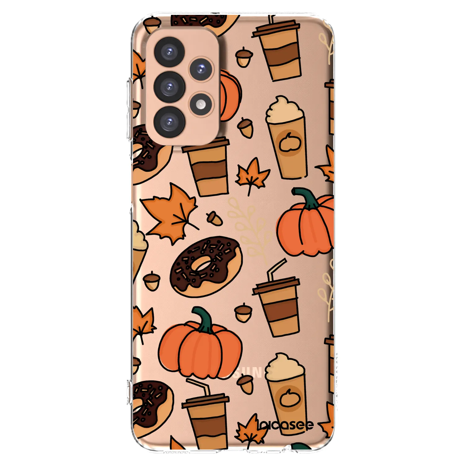 Picasee Samsung Galaxy A23 A236B 5G Hülle - Transparentes Silikon - Fallovers