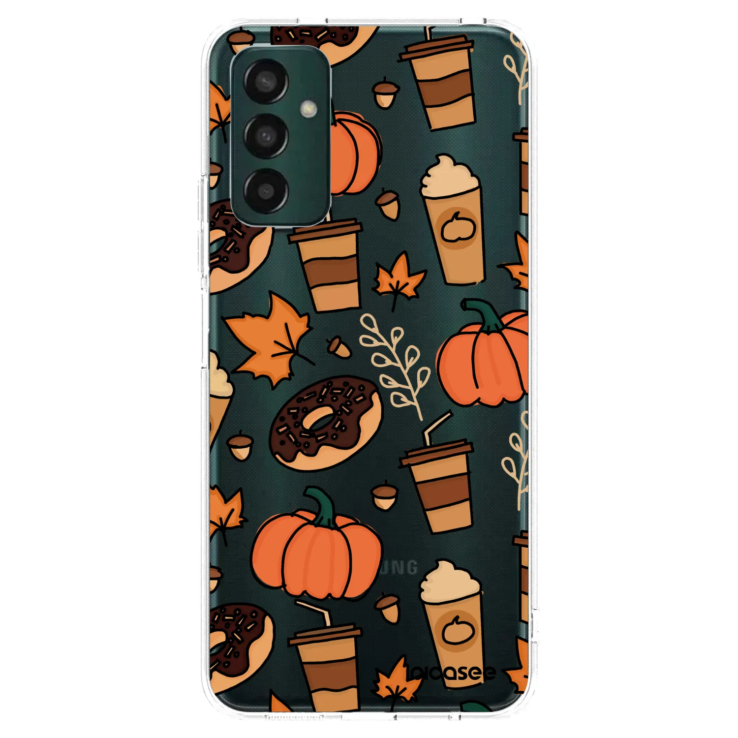 Picasee Samsung Galaxy M23 5G Hülle - Transparentes Silikon - Fallovers