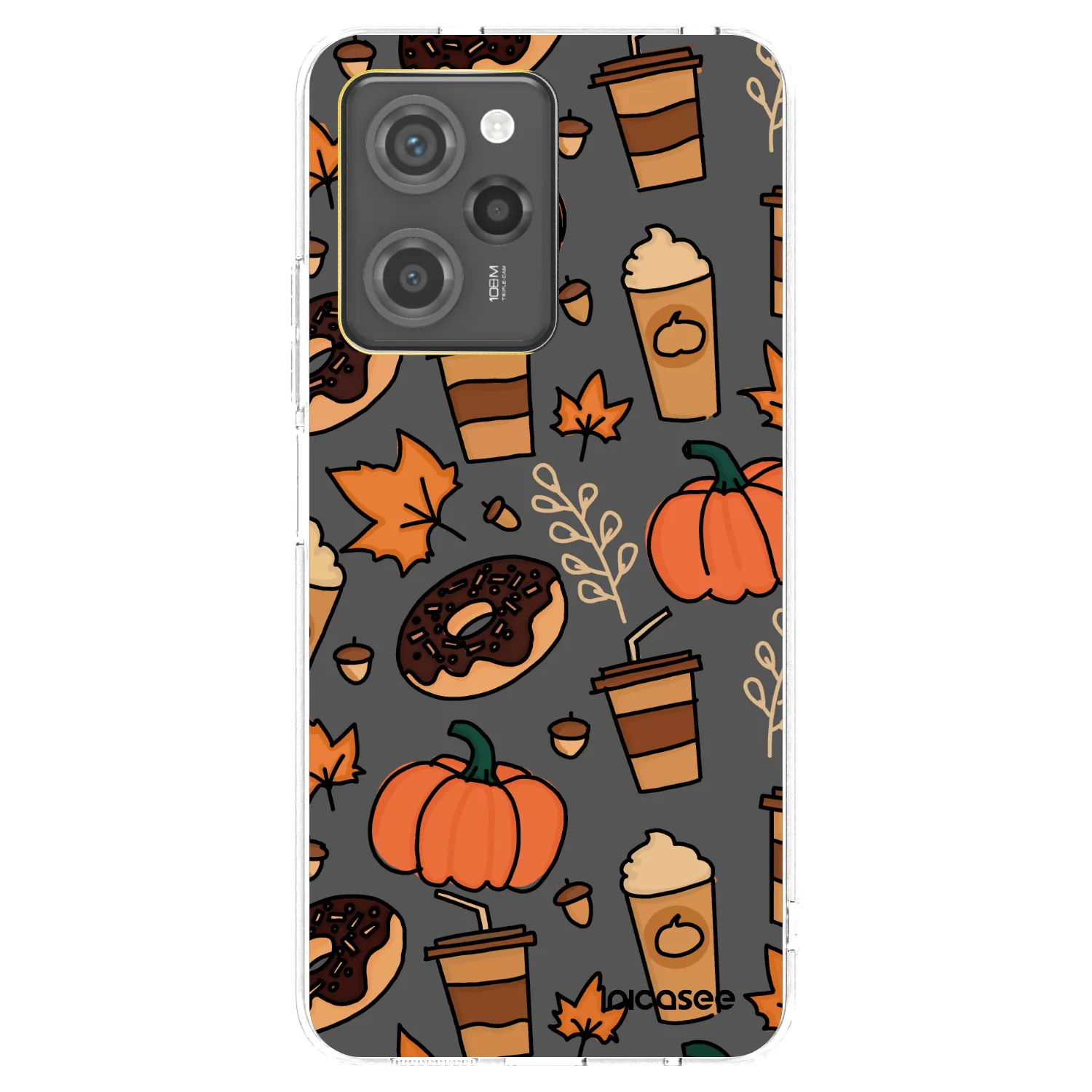 Picasee Xiaomi Poco X5 Pro Hülle - Schwarzes Silikon - Fallovers