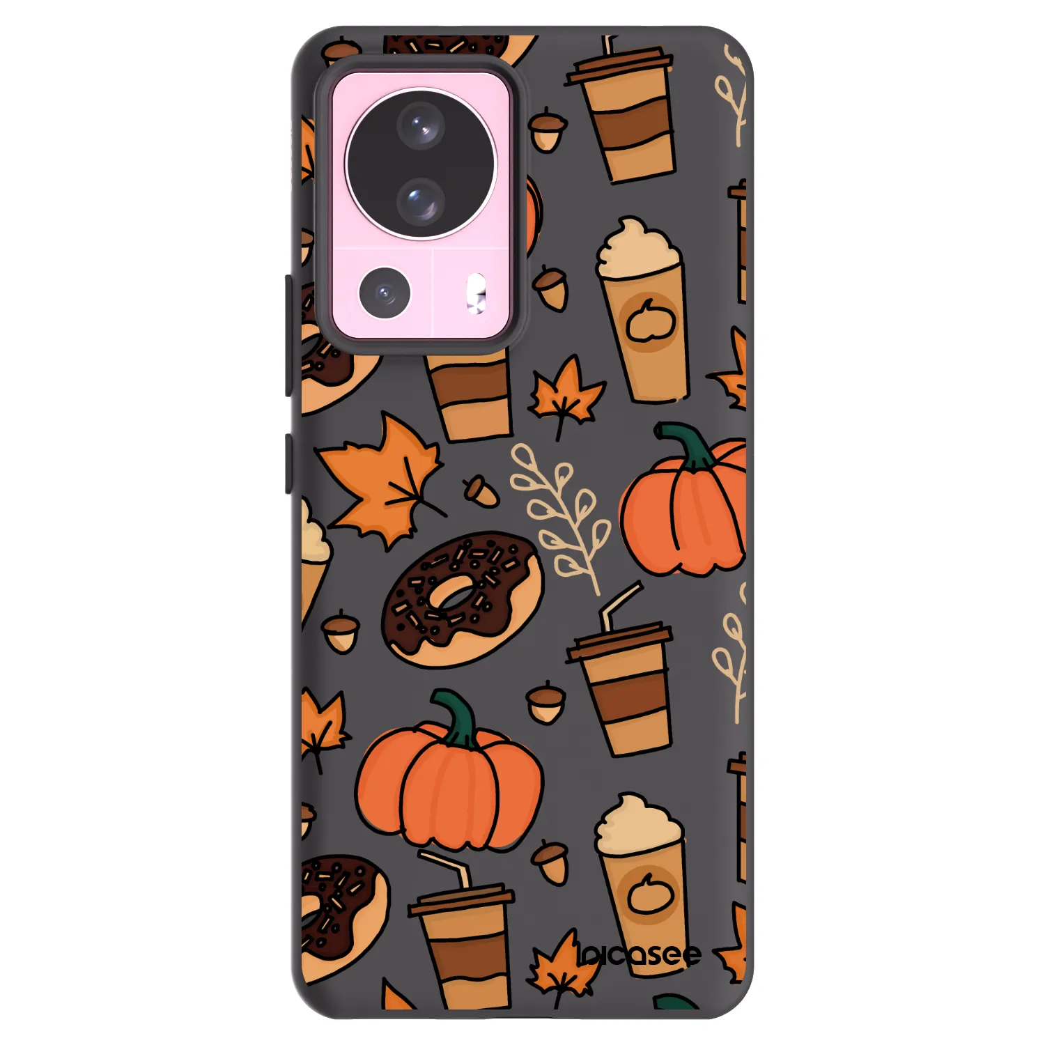 Picasee Xiaomi 13 Lite Hülle - Schwarzes Silikon - Fallovers