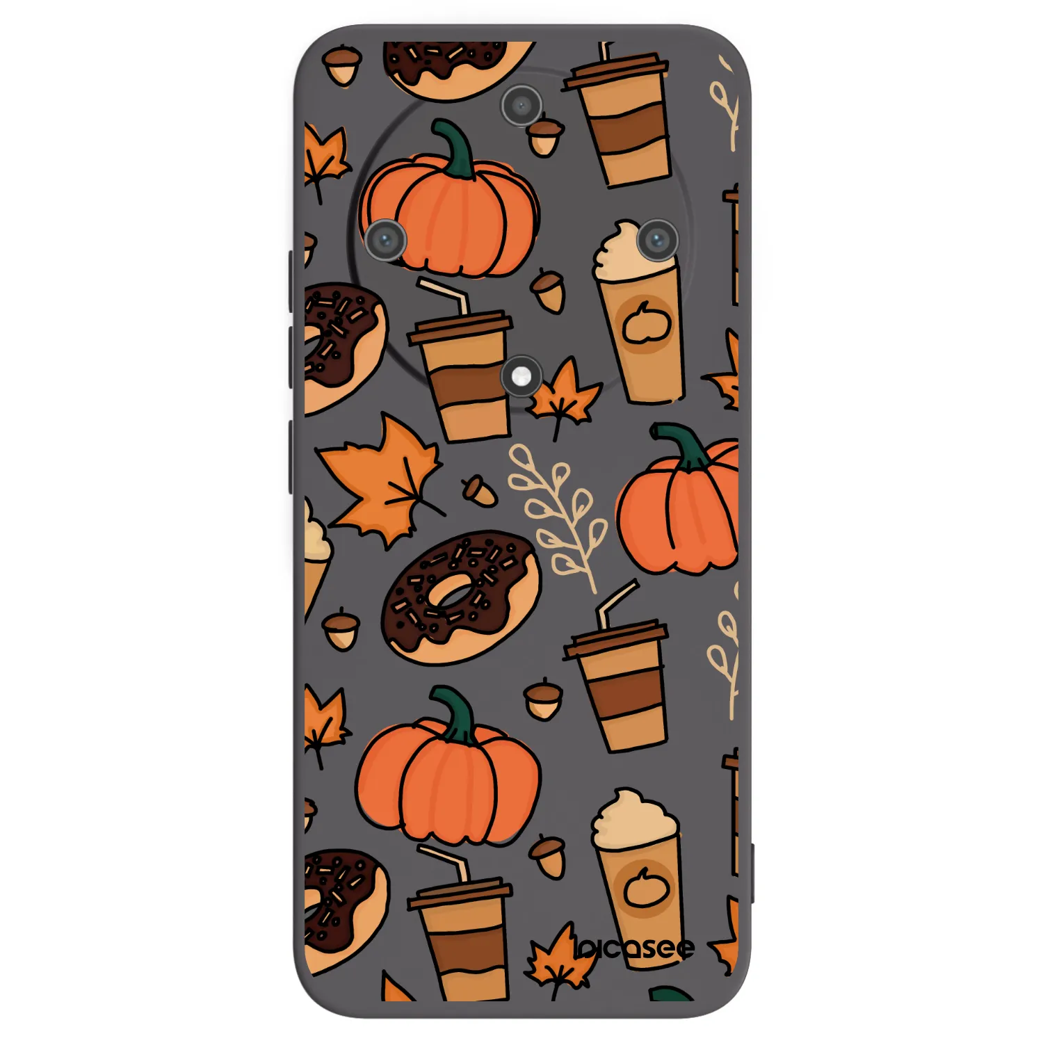 Picasee Honor Magic5 Lite 5G Hülle - Schwarzes Silikon - Fallovers