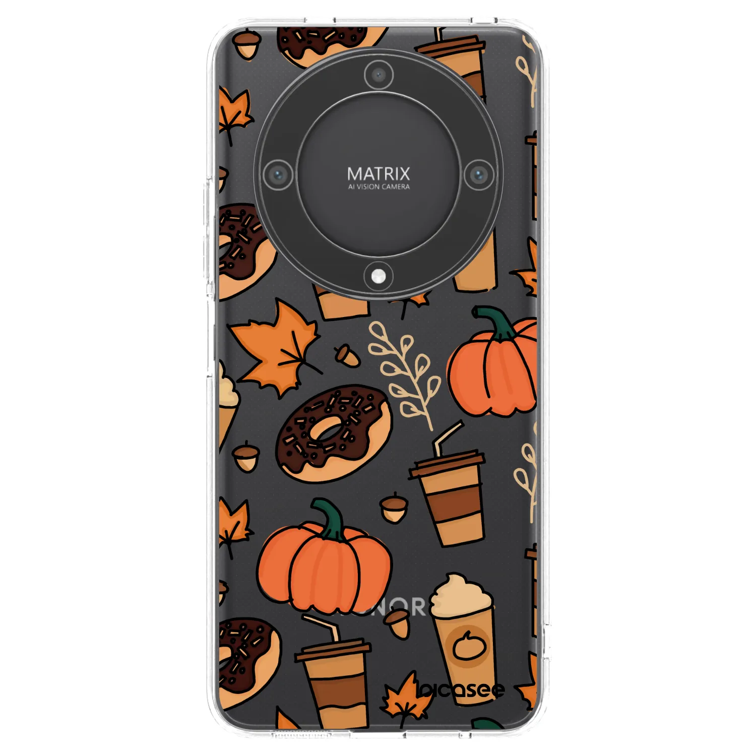 Picasee Honor Magic5 Lite 5G Hülle - Transparentes Silikon - Fallovers