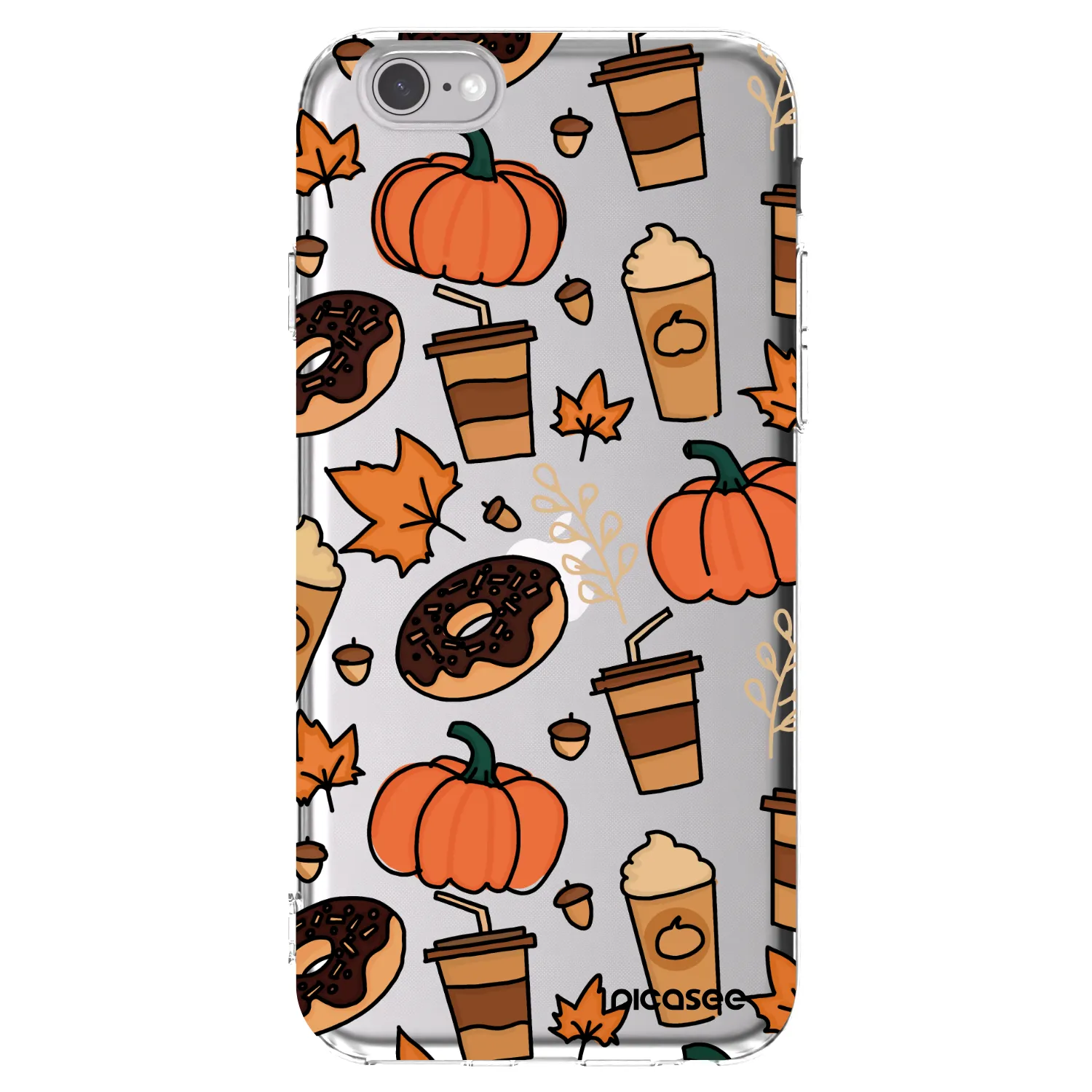 Picasee Apple iPhone 6/6S Hülle - Transparentes Silikon - Fallovers
