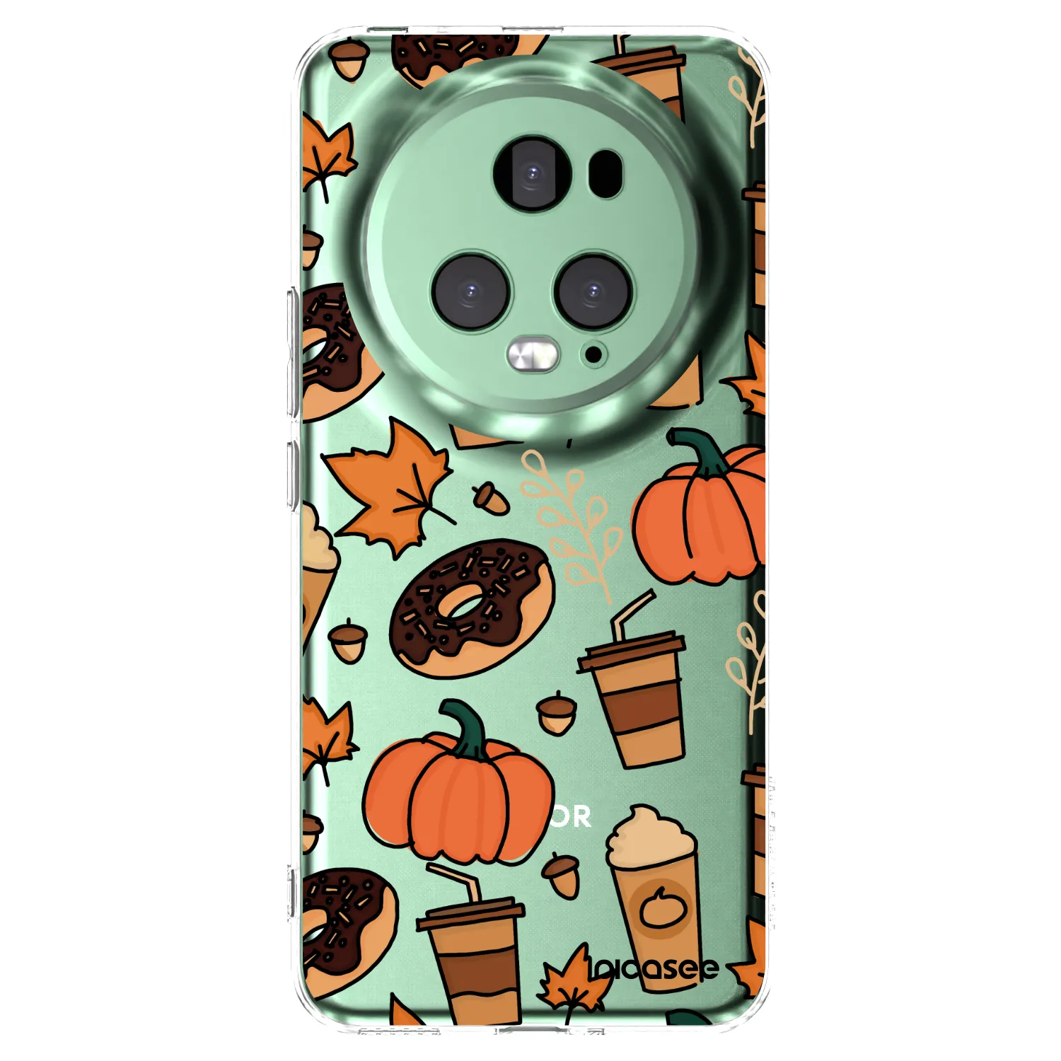 Picasee Honor Magic5 Pro Hülle - Transparentes Silikon - Fallovers