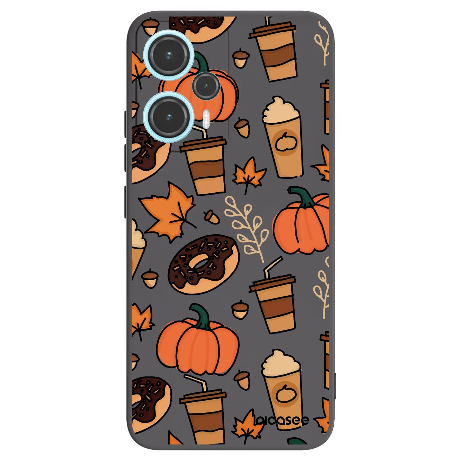 Picasee Xiaomi Poco F5 Hülle - Schwarzes Silikon - Fallovers