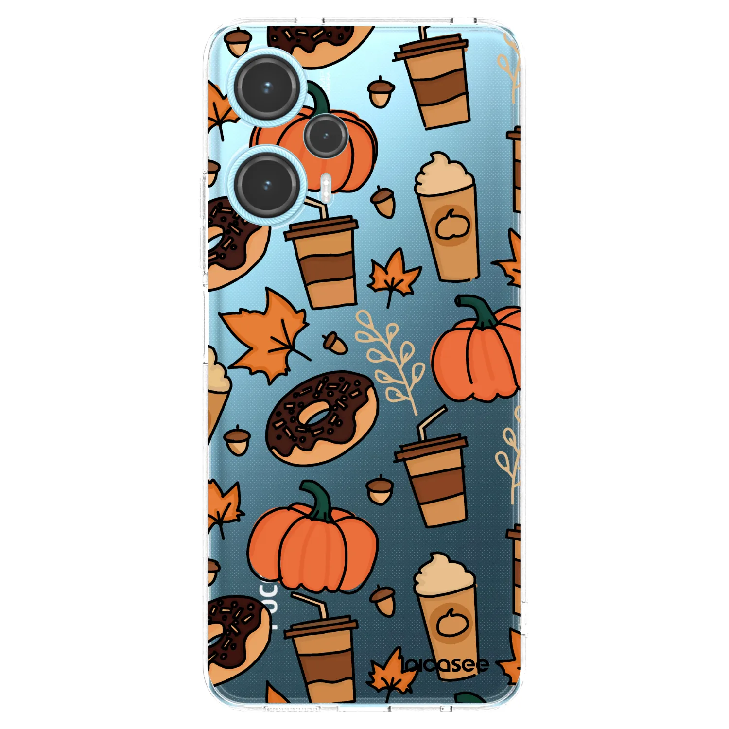 Picasee Xiaomi Poco F5 Hülle - Transparentes Silikon - Fallovers