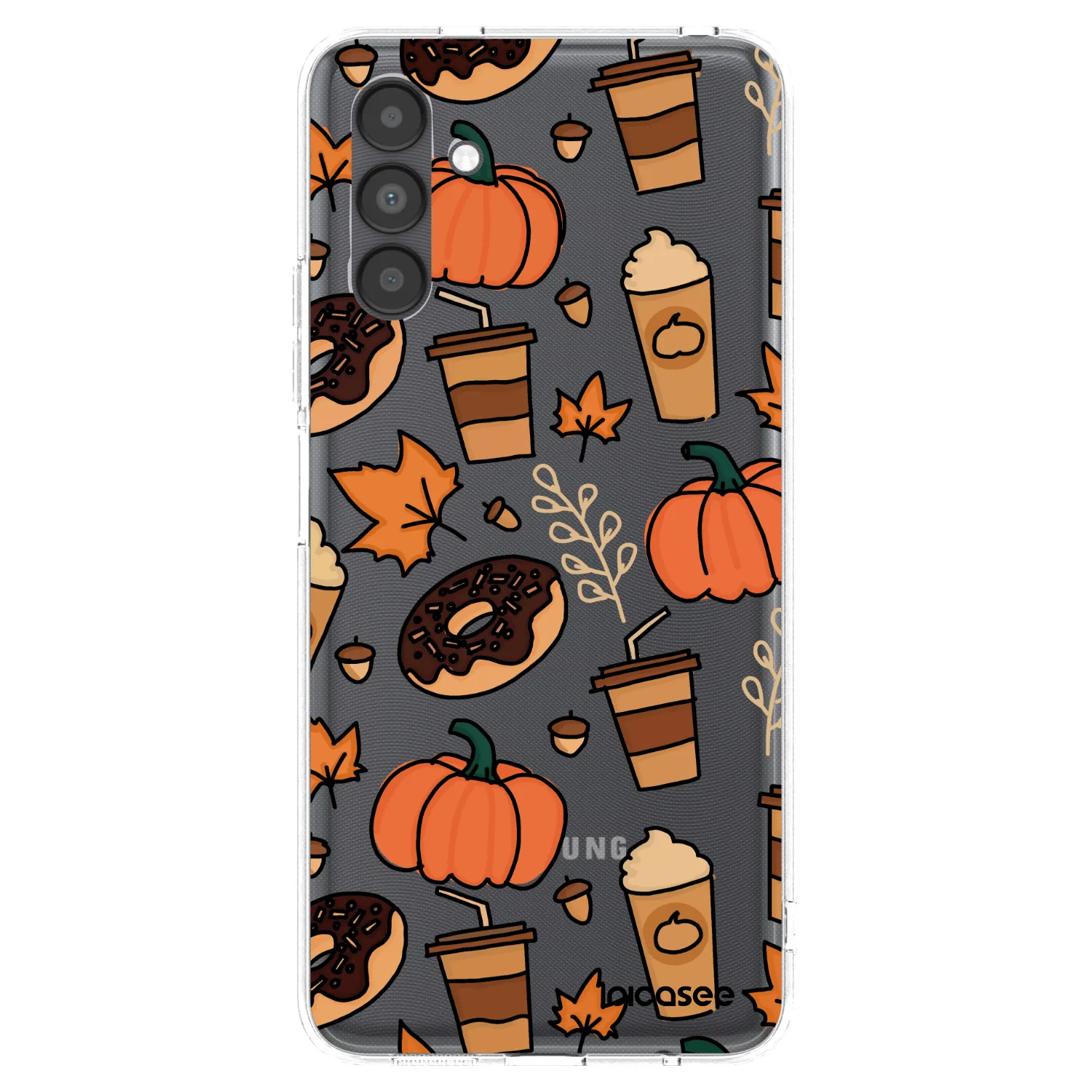 Picasee Samsung Galaxy A04s A047F Hülle - Transparentes Silikon - Fallovers