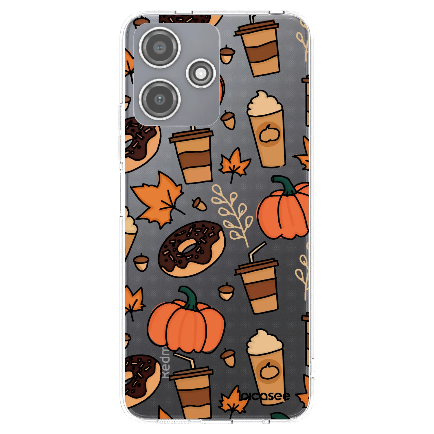 Picasee Xiaomi Redmi 12 5G Hülle - Transparentes Silikon - Fallovers