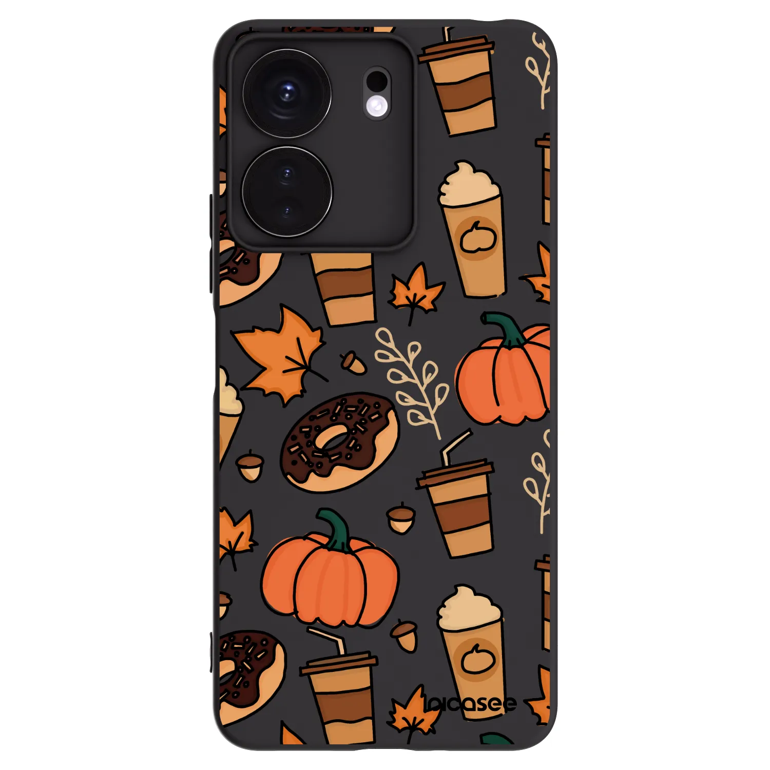 Picasee Xiaomi Redmi 13C 4G Hülle - Schwarzes Silikon - Fallovers