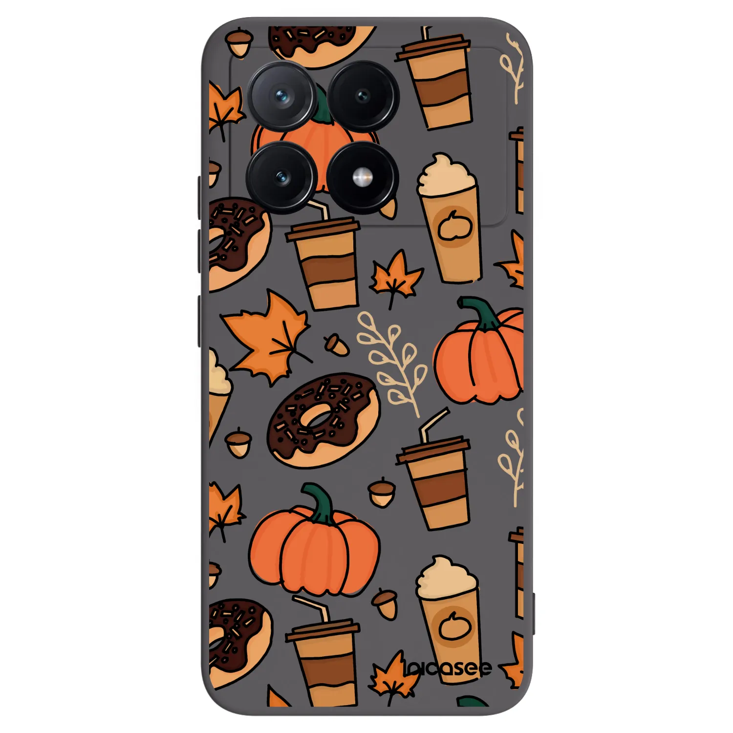 Picasee Xiaomi Poco X6 Pro Hülle - Schwarzes Silikon - Fallovers