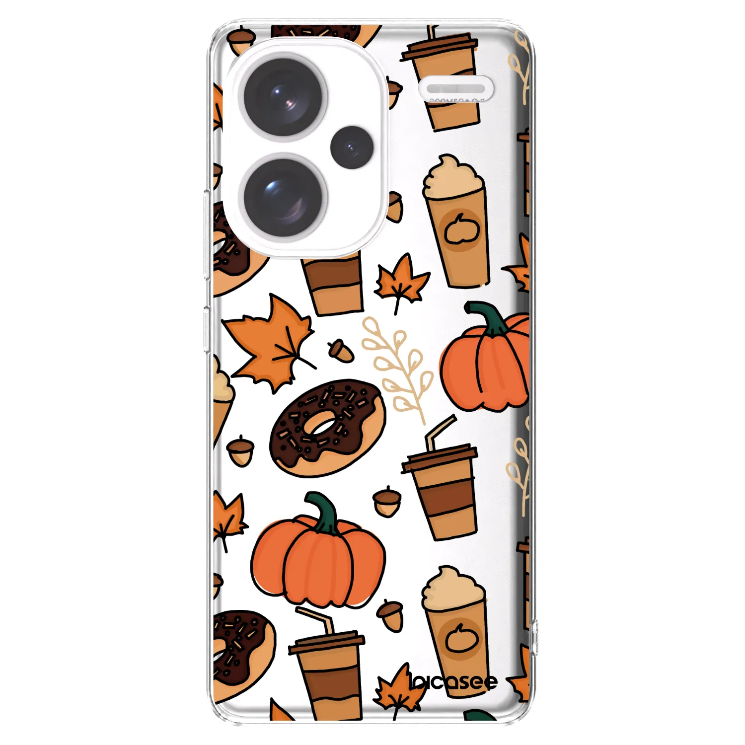 Picasee Xiaomi Redmi Note 13 Pro+ 5G Hülle - Transparentes Silikon - Fallovers