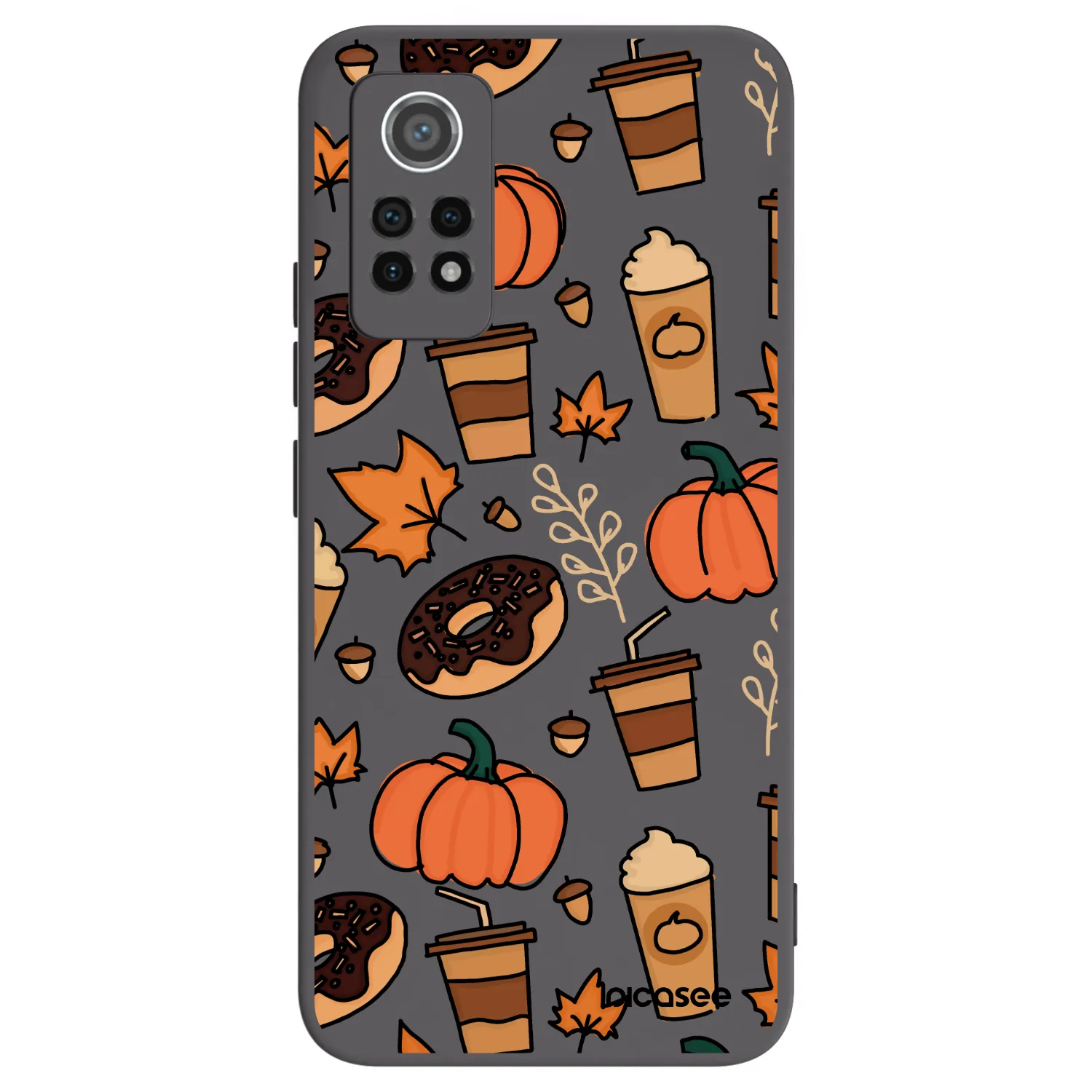 Picasee Xiaomi Redmi Note 12 Pro 4G Hülle - Schwarzes Silikon - Fallovers