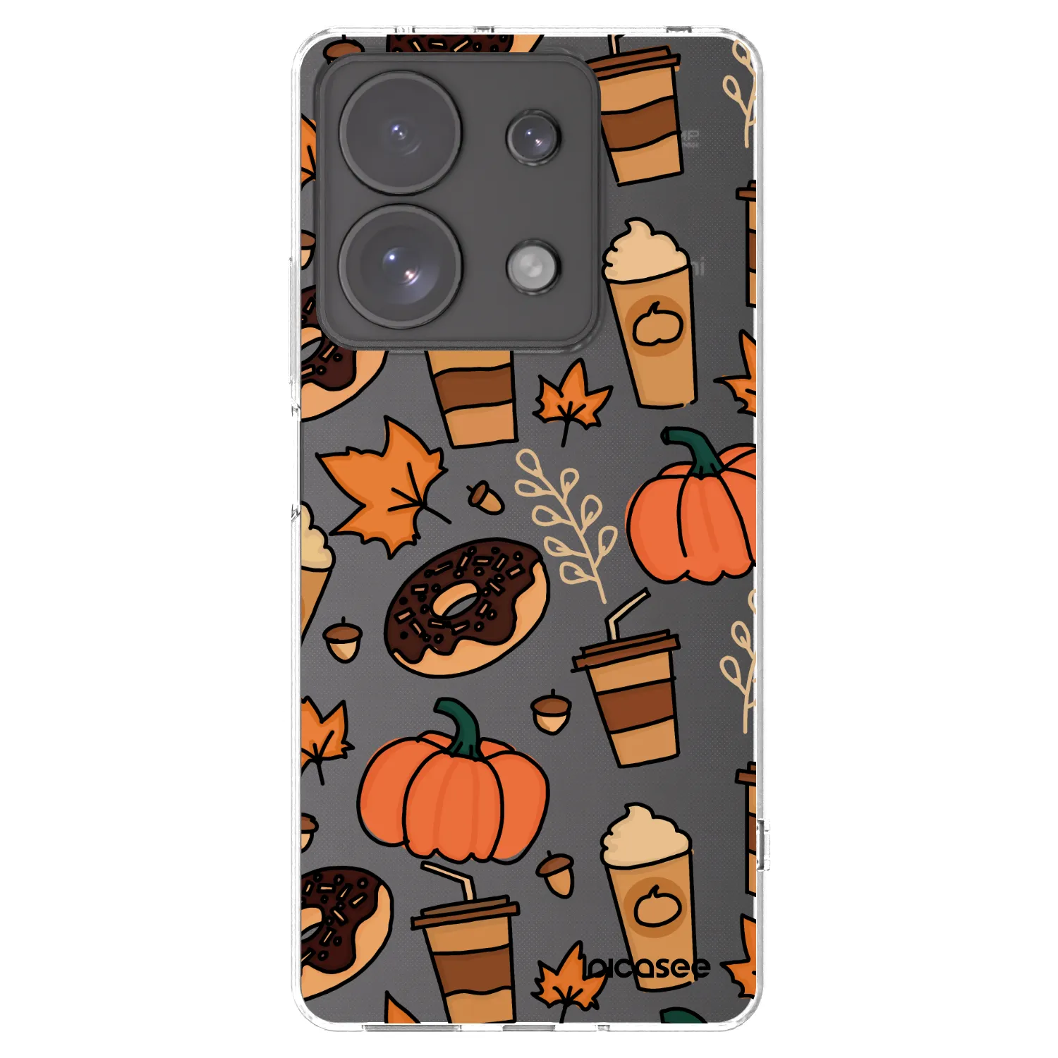 Picasee Xiaomi Redmi Note 13 Pro 4G Hülle - Transparentes Silikon - Fallovers