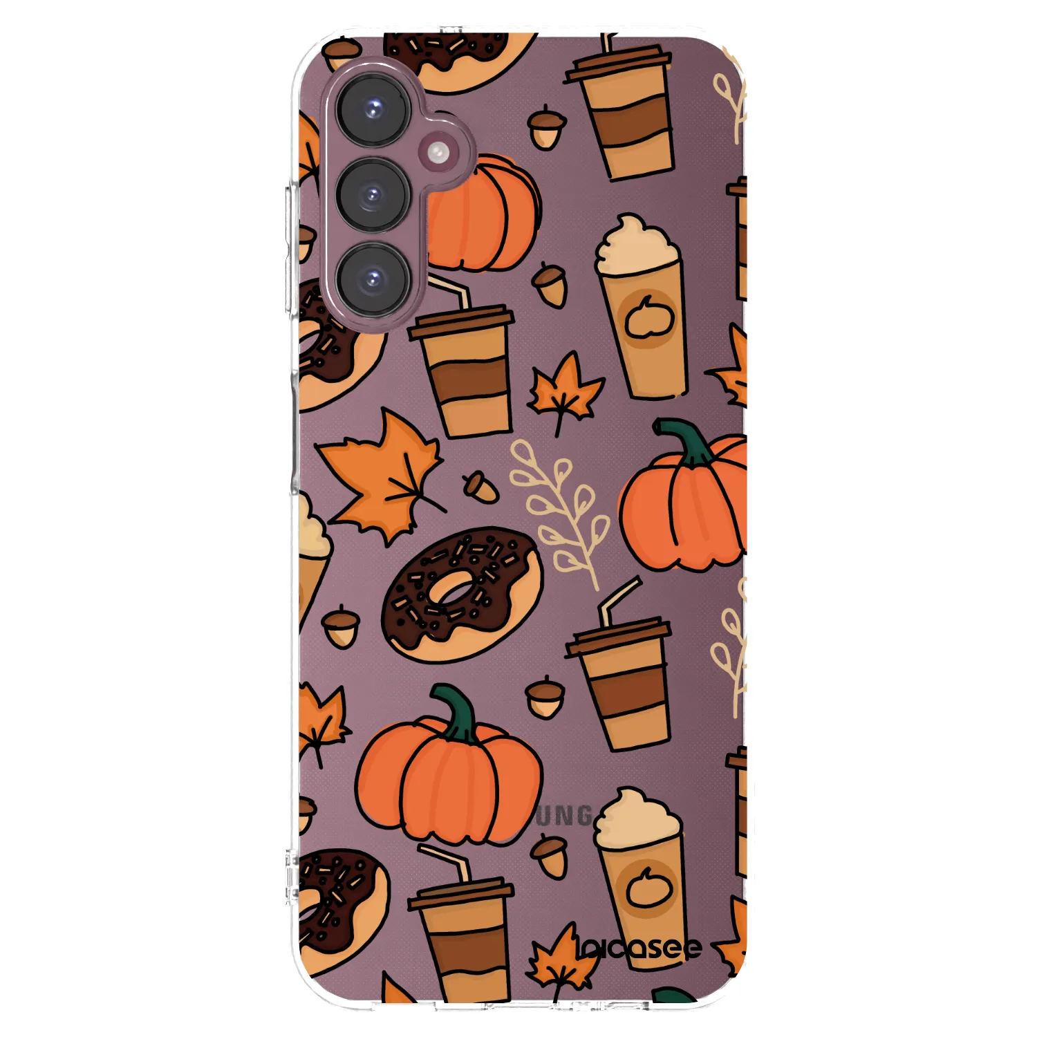 Picasee Samsung Galaxy A05s A057G Hülle - Transparentes Silikon - Fallovers