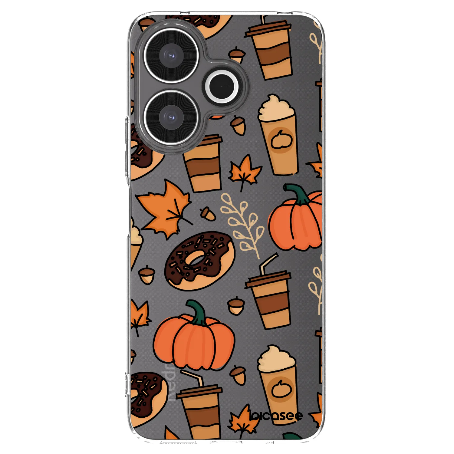 Picasee Xiaomi Redmi 13 4G Hülle - Transparentes Silikon - Fallovers