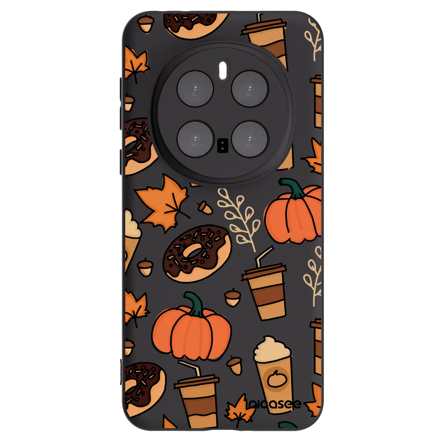 Picasee Honor Magic7 Pro 5G Hülle - Schwarzes Silikon - Fallovers