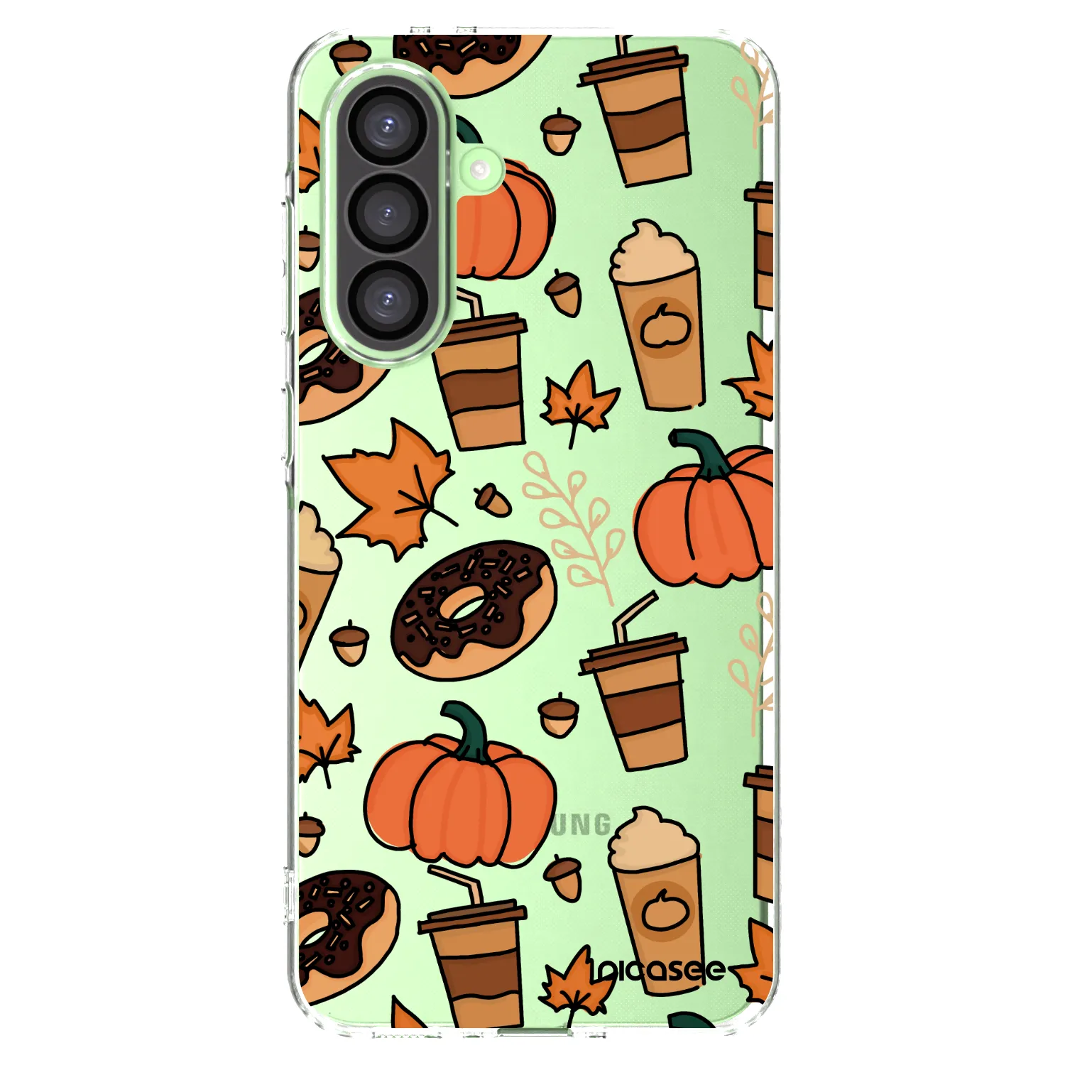 Picasee Samsung Galaxy A26 5G A266B Hülle - Transparentes Silikon - Fallovers