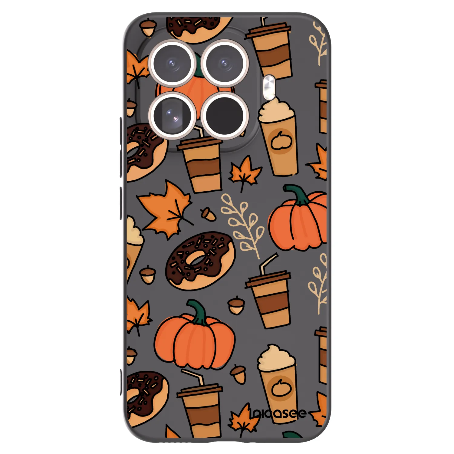 Picasee Xiaomi 15T Pro Hülle - Schwarzes Silikon - Fallovers