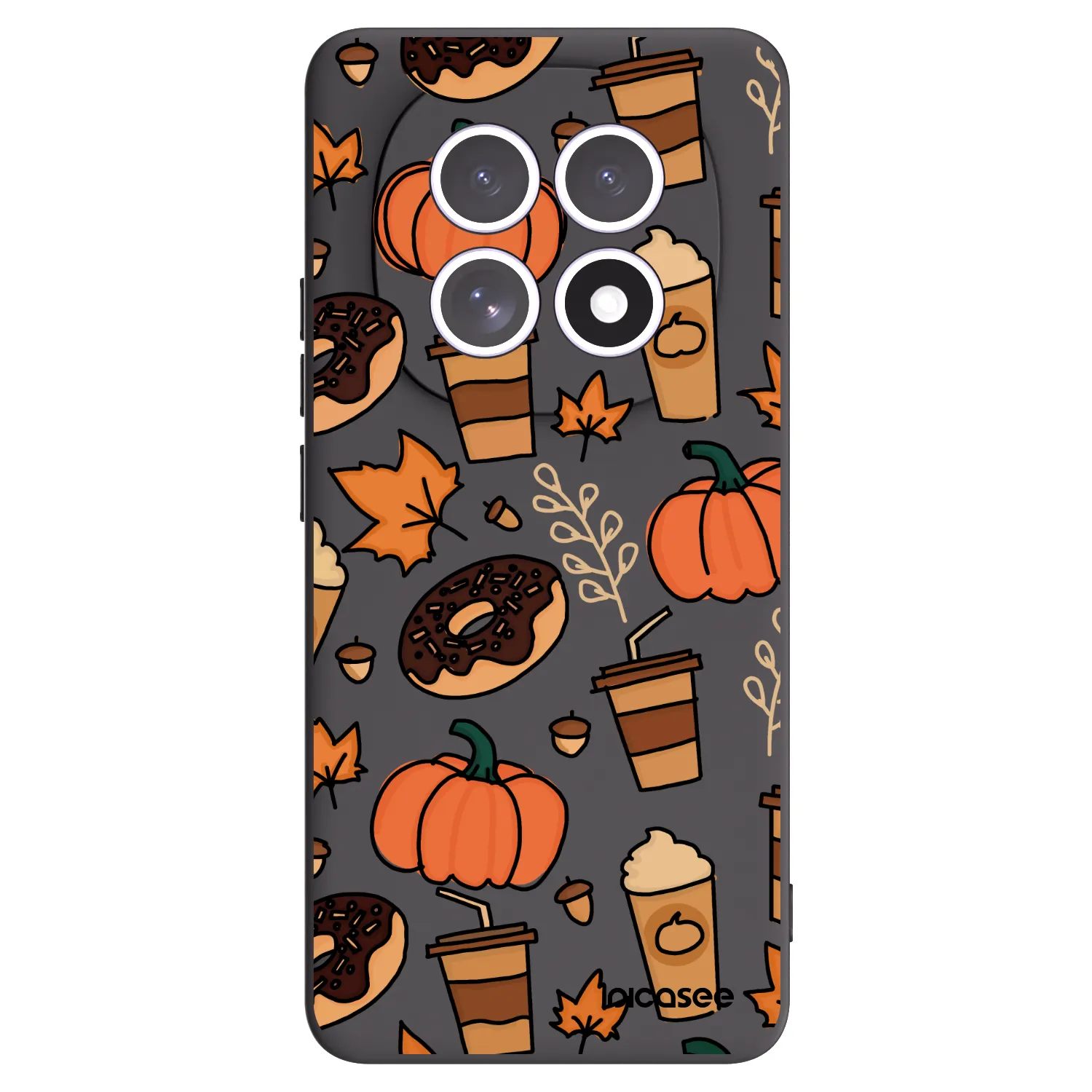 Picasee Xiaomi Redmi Note 15 4G Hülle - Schwarzes Silikon - Fallovers