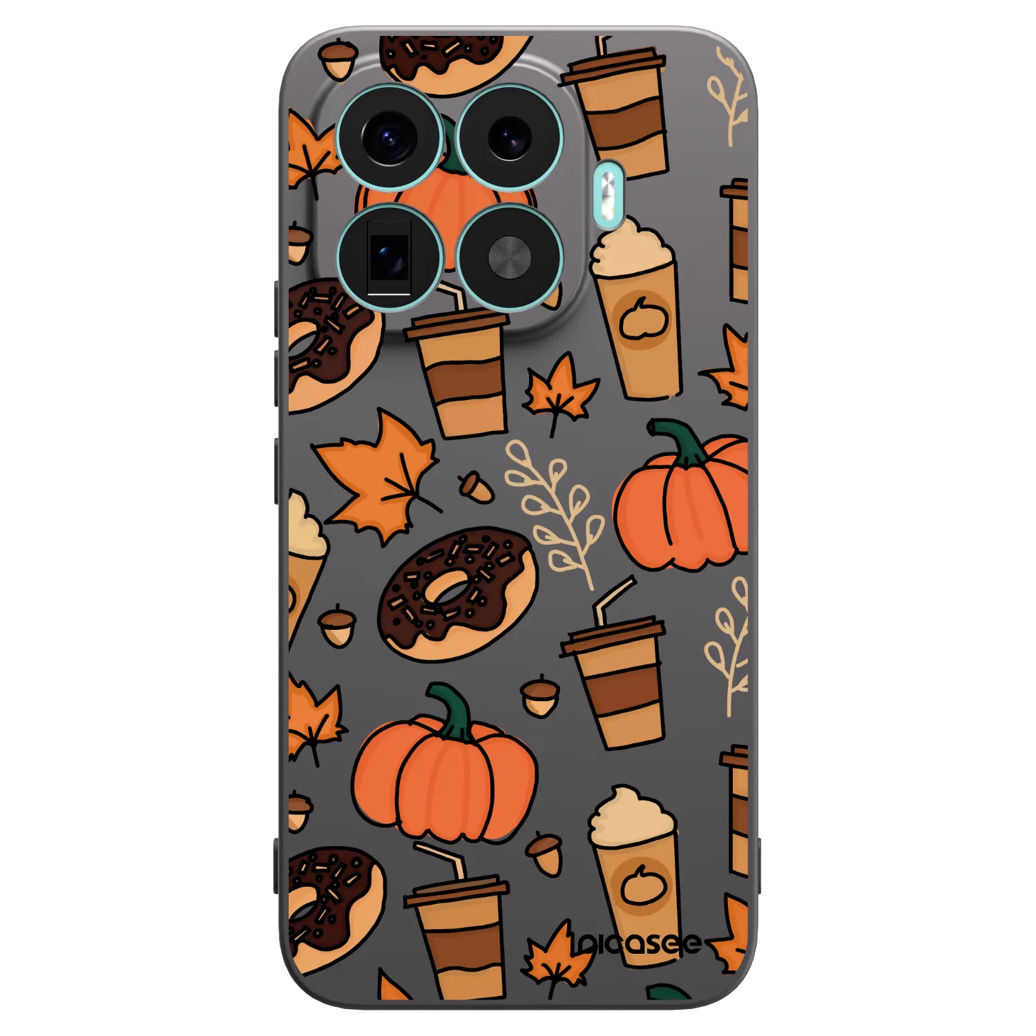 Picasee Xiaomi 17T Pro Hülle - Schwarzes Silikon - Fallovers